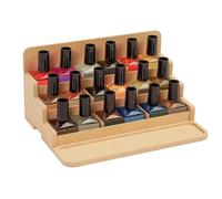 Bucasso Estantería de plástico para modelismo, estantería de almacenamiento de suministros de manualidades para pintura Tamiya/Gouda y herramientas de modelismo en miniatura, GK3