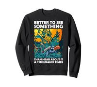 Buceador de naufragio Cita subacuática Dive Life Ocean Men Sudadera