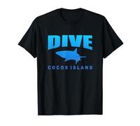 Bucear Cocos con Tiburón, Buceo en Cocos Island (Azul) Camiseta