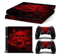 BUCEN Anime para PS4 Skin Consola Controladores Pegatinas Vinilo para PS4 Decal Wrap Cover Skin Completo Durable Resistente Arañazos 12701 Anti-rasguños