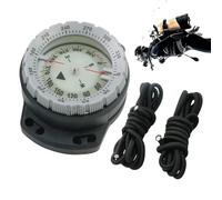 Buceo con brújula de Buceo, Brújula de Buceo | Brújula de subacuática Impermeable con Cuerda | resplandeciente para Deportes acuáticos con Ventana Lateral, Accesorios de