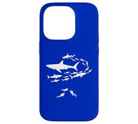 Buceo con Tiburones Buzo Oceano Carcasa para iPhone 14 Pro