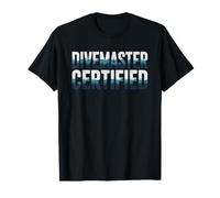 Buceo Divemaster Certificado Profesional del Guia Submarino Camiseta