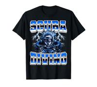 Buceo Diver Girl Women 90s Bootleg Style Camiseta