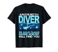 Buceo divertido Buceo Deep Sea Diver Camiseta