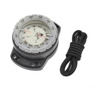 Buceo fácil de usar para medidor de brújula diseñado para una fácil lectura y navegación precisa bajo el agua (gris)