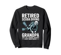 Buceo Jubilado Abuelo Mucho más Fresco Sudadera