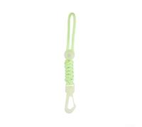 Buceo Lanyard, Cámara luminosa Anti-Lost Rope, Glowdive Linterna Correa de muñeca Subacuática Impermeable Caso Cuerda de resorte (B)