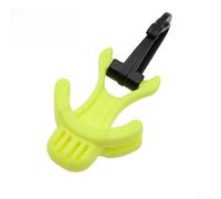 Buceo naranja para pulpo Keeper hebilla de liberación rápida para boquilla regulador secundario, tapa segura, equipo de seguridad de buceo, material ABS (amarillo fluorescente)