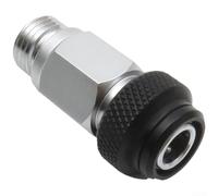 Buceo para adaptador BCD, conector de liberación rápida rosca 9/16, chapado en cobre para una fijación segura del engranaje (botón audaz AD-07)