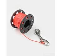 Buceo SMB Boya,Carrete de bobina de plástico con línea,Marcador de seguridad de alta visibilidad para buceo Snorkeling Buceo (C)