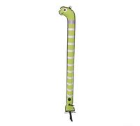 Buceo SMB Marker Boya 180x15cm Nylon Sea Anguila Forma con Material Reflectante para Mayor Visibilidad (Amarillo)