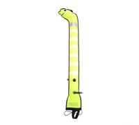 Buceo SMB Sea Anguila Marcador en Forma de Boya Nylon y Goma Tubo de Seguridad Inflable Tiras Reflectantes 1.5M o 1.2M x 15cm Naranja Rosa Amarillo Fácil de Inflar para Buceadores Bajo el Agua (1.5M