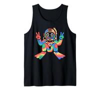 Buceo, teñido Anudado, Signo de la Paz, Hippie, para Mujer y Hombre Camiseta sin Mangas