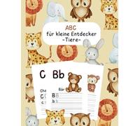 Buchstaben schreiben lernen mit Tieren - ABC (Zoo): für Kinder ab 4 Jahren (ABC - Buchstaben schreiben lernen für Kinder)