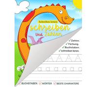 Buchstaben und Zahlen Schreiben Lernen ab 4 Jahren: Vorschulhefte für Kleinkinder, Kinder im Vorschulalter und Kindergarten. Lernen Sie mit ... Freude ... Zahlen und Buchstaben (German Edition)