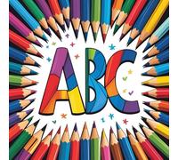 Buchstaben zum Ausmalen - Mein erstes Alphabet ab 2 Jahren: Mein kunterbuntes Alphabet - Buchstaben lernen mit Spaß und Farben