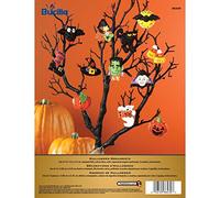 Bucilla Juego de Adornos de Halloween Kit de Apliques de Fieltro, Naranja y Negro, 29.84 x 22.86 x 3.55 cm