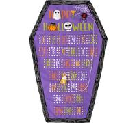 Bucilla, Kit para colgar en la pared con apliques de fieltro para Halloween, perfecto para manualidades y manualidades, 89728E