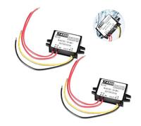 Buck Converter AC-DC AC 12V (10-28V) a DC 12V, 2 Piezas 3A Módulo de Fuente de Alimentación, AC-DC Converter,Módulo de Carga Reductor, AC-DC Step Down para Cámara Pantalla de Coche Monitor