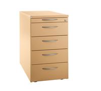 Buck fijo 1 cajón para utensilios, 4 cajones para material, altura 720 mm