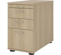Buck fijo eurokraft pro, 1 cajón para utensilios, 2 cajones para material, 1 archivador colgante