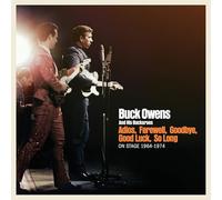 Buck Owens and His Adios, Farewell, Goodbye, Good Luck, So Long: On Stage (CD)