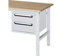 Buck para montar debajo de la mesa RAU, altura 395 mm, 2 cajones