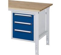 Buck para montar debajo de la mesa RAU, altura 545 mm, 3 cajones