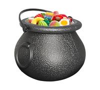 Bucket de Halloween para , reutilizable truco de oro con tratamiento decorativo, Candy Holder Witch Cauldron Pot, Props for Holiday Events Kids Adults Girls Boys Toddler Indoor Outdoor