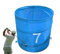 Bucket De Juego De Golf De Patio - Juego De Chipping Al Aire Libre Plegable, Organizador Portátil | 11.81x11.81x11.81 Pulgadas Oxford Fabric Ball Sport Equipment Lawn Park Beach Patio Verde, Juego-Fam