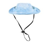 Bucket Hat, Outdoor Sun Protection Dog Hat, Adjustable Pet Costume with Ear Holes, Animal Headwear for Small and Extra Small Dogs, Pug, Chihuahua, Shih Tzu
