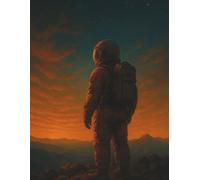 Bucket List Journal - Astronaut Eclipse Dreams: A personal journaling space to organize your dreams, priorities, and action steps