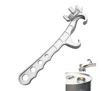 Bucket Opener, Pail Wrench, 9.64in Lid Remover, Ergonomic Grip Design, Heavy-Duty Multifunction Tool, Metal Can Accessory for Home Maintenance, Industrial Worksites, Containers
