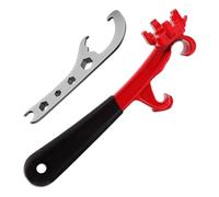 Bucket Opening Tool Set of 2, Ergonomic Paint Barrel Wrench for Easy Lid Removal, Heavy-Duty Pail Opener for Home Kitchen Camping Industrial Garage and Outdoor Use, Non-Slip Grip for Effortless Use