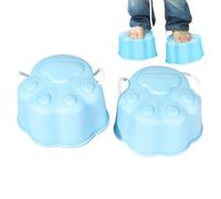 Bucket Stilts, Cartoon Balance Training Buckets, 4.33x4.33x2.36 inches, Walking Stilts with Ropes, Sensory Motor Skill Builder for Playground Park School Yard Playtime, Kids