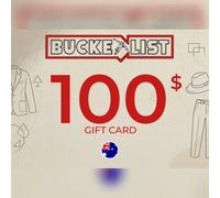 Bucketlist Gift Card 100 AUD Key - AUSTRALIA