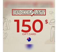 Bucketlist Gift Card 150 AUD Key - AUSTRALIA