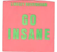 BUCKINGHAM, Lindsey/Go Insane/45rpm record + picture sleeve