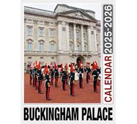 Buckingham Palace Calendar 2025 - 2026: Spread Joy and Stay Organized with a 24-Month Planner with US Holidays - Ideal for Gifting or White Elephant Parties, Perfect Christmas Gift