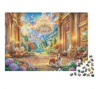 Buckingham Palacio Rompecabezas 1000 Piezas, Puzzles Imposible, De Juego De para Adultos Y Niños A Partir De 14 Años 38x26cm/1000pcs