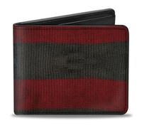 Buckle-Down Accesorio de Viaje-Billetera Plegable, Freddy Krueger, 4.0" x 3.5" para Hombre