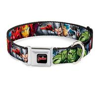 Buckle Down AVD Marvel Los Vengadores Collar de Perro