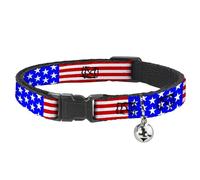 Buckle-Down BAC-W30174-NM Breakaway - Collar para Gato, 1,27 cm de Ancho, para Cuello de 20 a 30 cm, tamaño Mediano