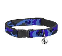 Buckle-Down BAC-W30313-NM Breakaway - Collar para Gato, 1,27 cm de Ancho, para Cuello de 20 a 30 cm, tamaño Mediano, Color Camuflaje