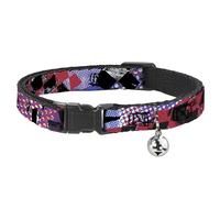 Buckle-Down BAC-W30725-NM Breakaway - Collar para Gato, 1,27 cm de Ancho, para Cuello de 20 a 30 cm, tamaño Mediano