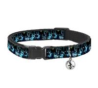Buckle-Down BAC-W31657-NM Breakaway - Collar para Gato, 1,27 cm de Ancho, para cuellos de 20 a 30 cm, tamaño Mediano