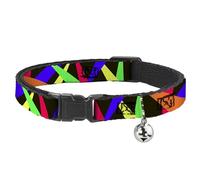 Buckle-Down BAC-W31907-NM Breakaway - Collar para Gato (1,27 cm de Ancho, para Cuello de 20,32 cm, tamaño Mediano)