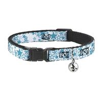 Buckle-Down BAC-W31918-NM Breakaway - Collar para Gatos, 1,27 cm de Ancho, para Cuello de 20 a 30 cm, tamaño Mediano