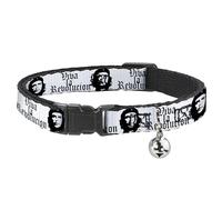 Buckle-Down BAC-W32208-NM Breakaway - Collar para Gato, 1,27 cm de Ancho, para cuellos de 20 a 30 cm, tamaño Mediano, Talla Che Guevara